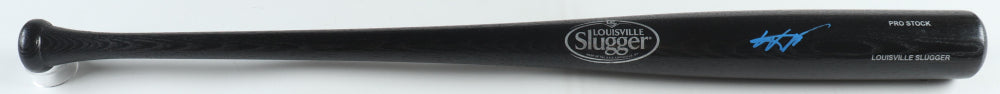 Wander Franco Signed Louisville Slugger Baseball Bat (Franco)