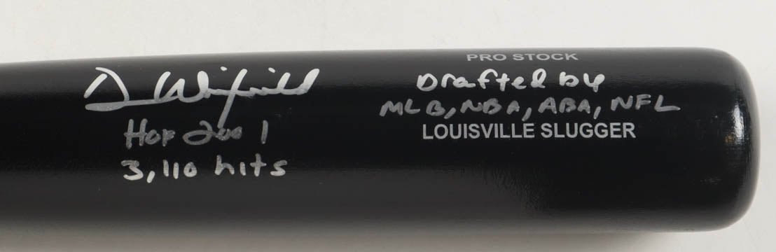 Dave Winfield Signed Louisville Slugger Baseball Bat with Multiple Inscriptions (JSA)
