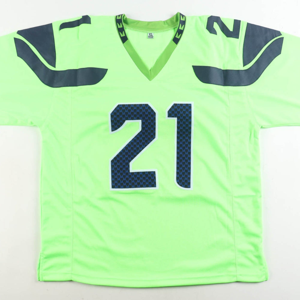 Devon Witherspoon Signed Seattle Seahawks Action Green Jersey (JSA)