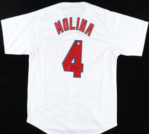 Yadier Molina Autographed Jersey