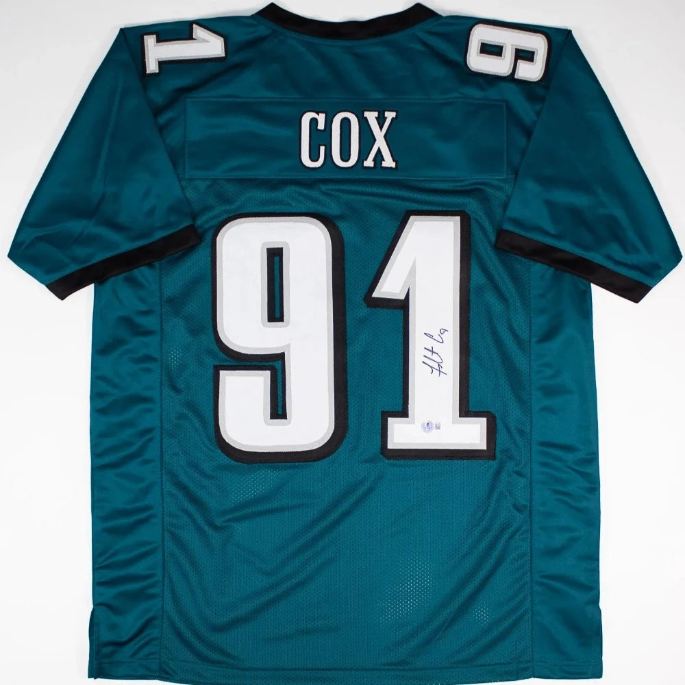 Fletcher Cox Signed Philadelphia Eagles Jersey (Beckett Witness Certified)