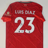 Luis Diaz Signed Liverpool FC Nike Dri-Fit Soccer Jersey (Beckett Certified)