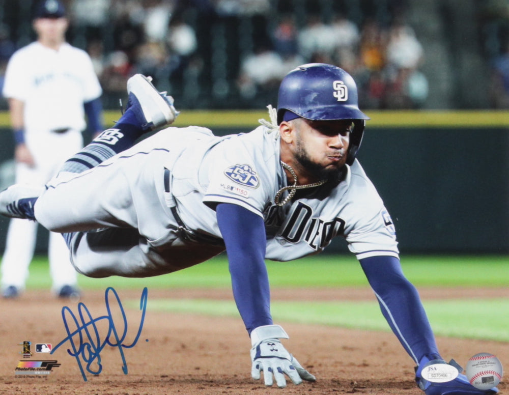 Fernando Tatis Jr. Rookie Season Signed Padres Framed Photo Display (JSA)