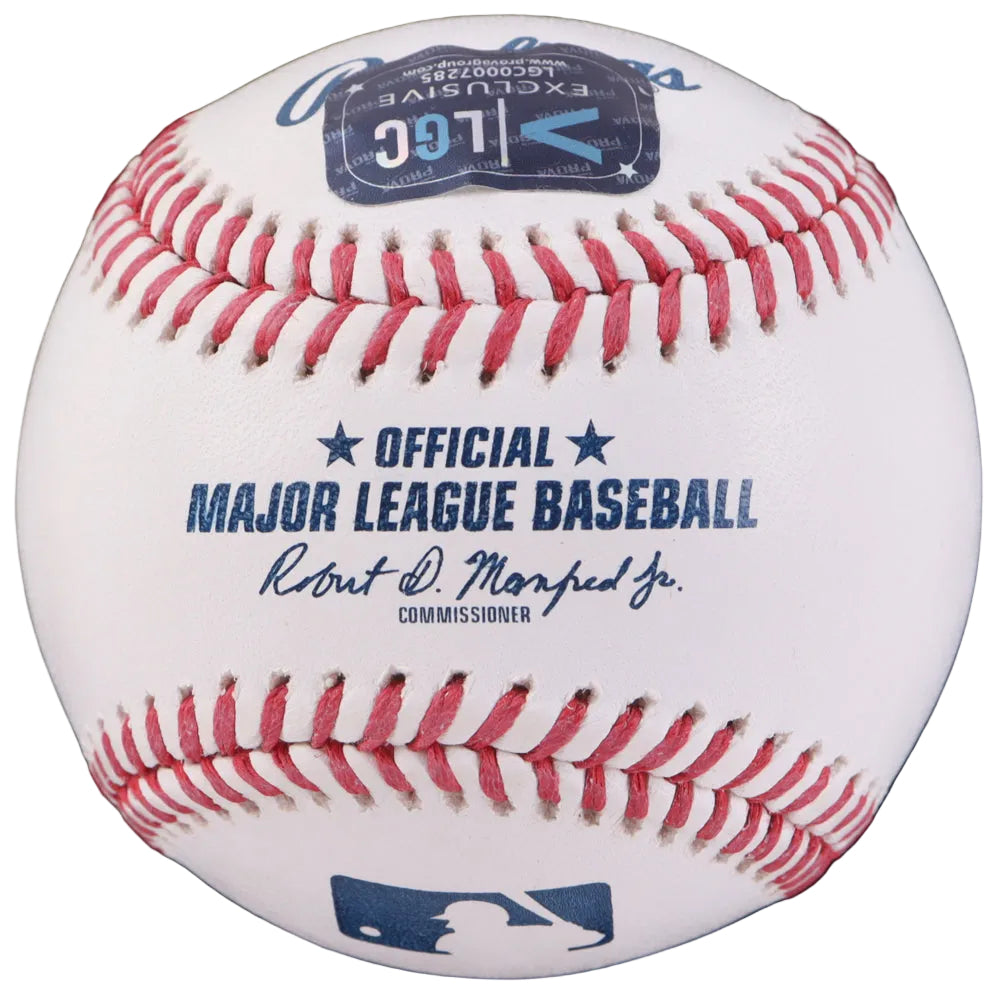 Jackson Merrill Signed OML Baseball (Prova)