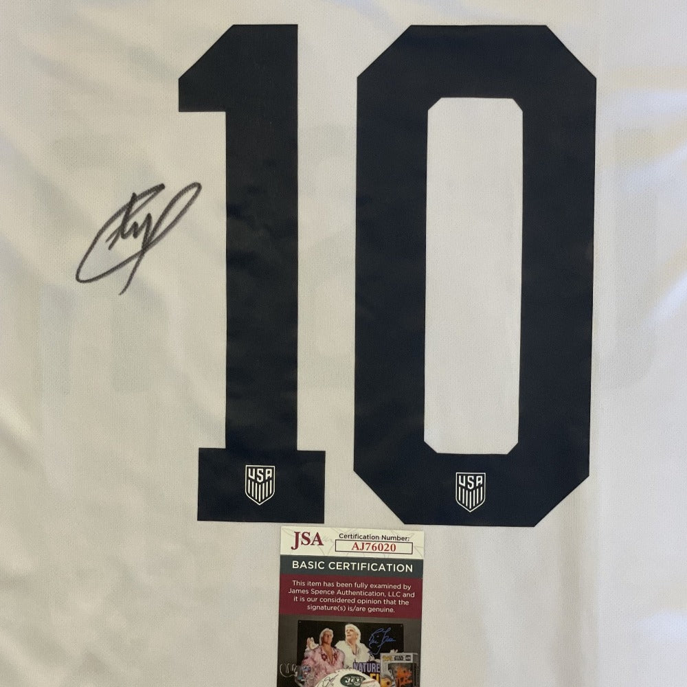 Christian Pulisic Signed Team USA Jersey (JSA)