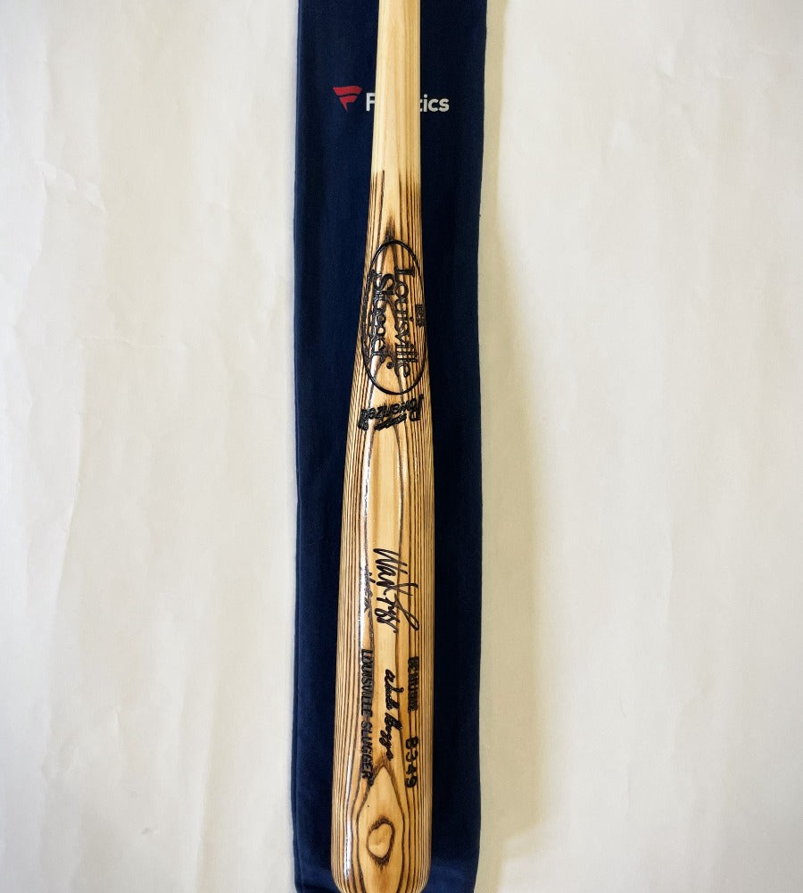 Wade Boggs Boston Red Sox Autographed Blonde Louisville Slugger Bat with "HOF 2005" Inscription