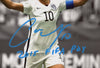 Carli Lloyd &quot;2015 FIFA POY&quot; Signed US Women&#39;s Soccer 8x10 Photo