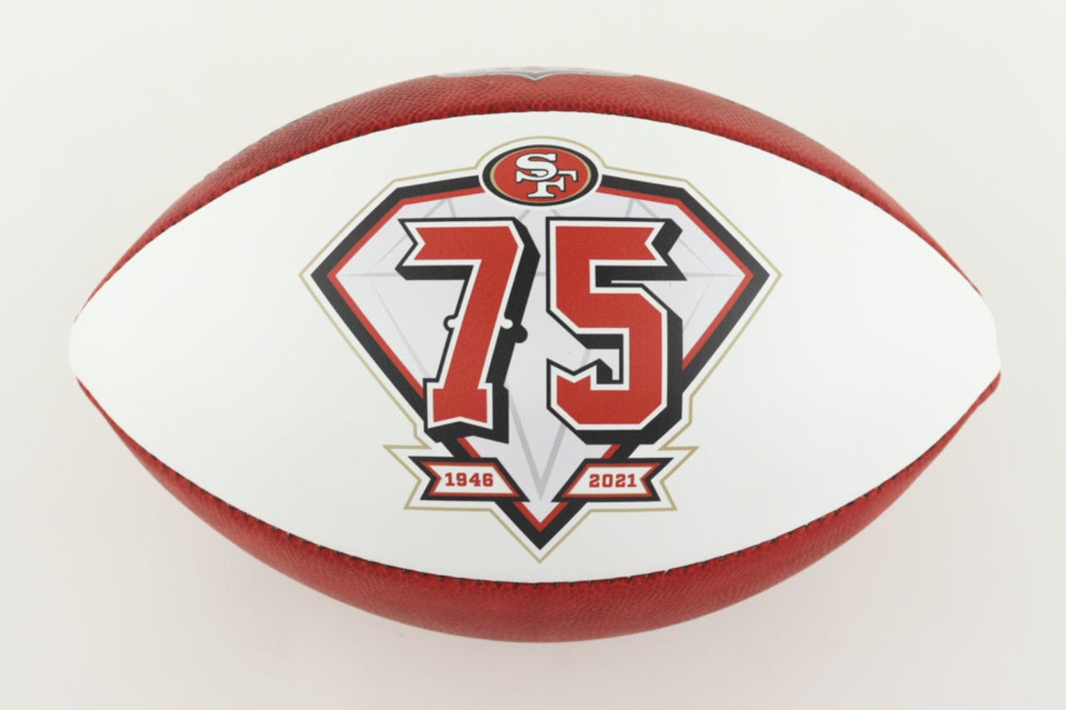 49ers Commemorative 75th Anniversary 'The Duke' Official NFL Game Ball