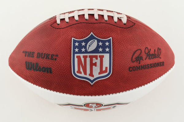 SF 49ers NFC Champions Super Bowl LIV Wilson Duke Game Ball - Big