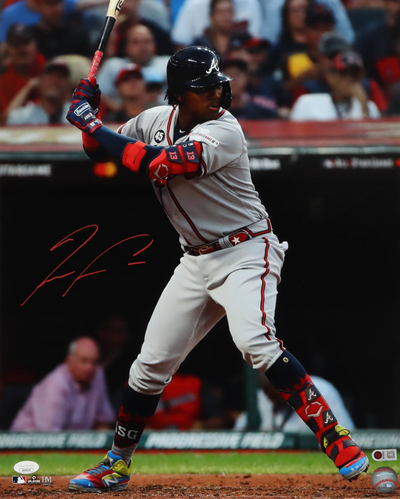 Ronald Acuna Jr. Signed Braves 16x20 Photo (#1) – GSSM