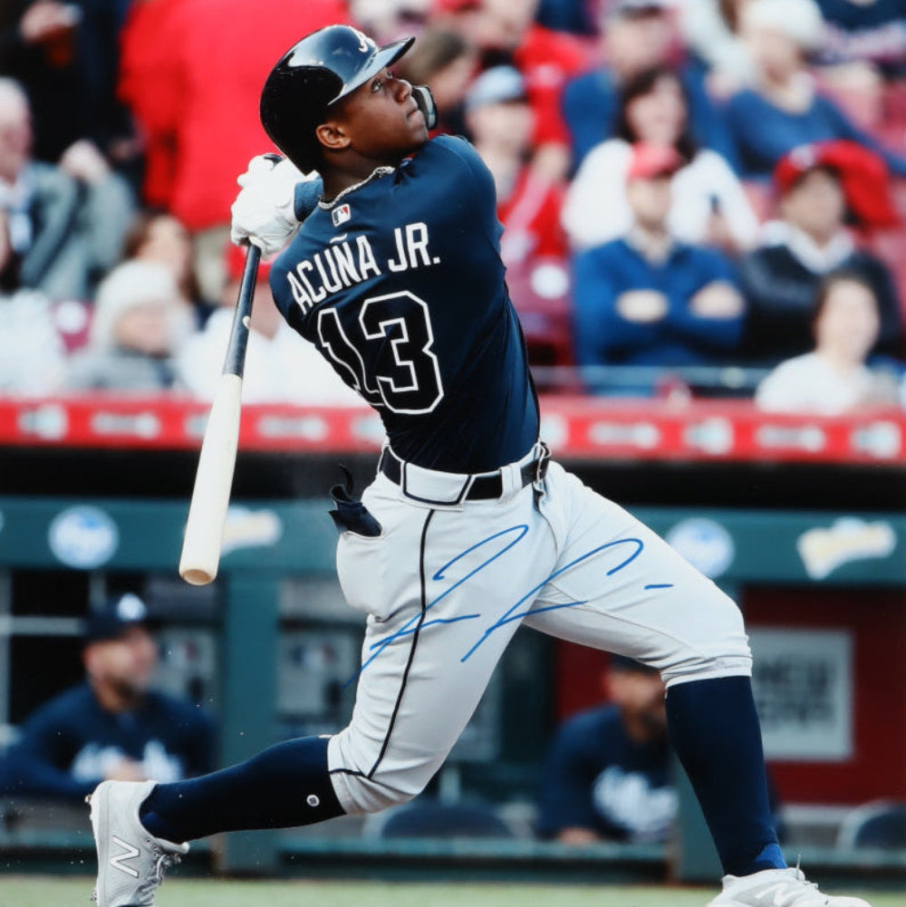 Ronald Acuna Jr. Signed Braves 16x20 Photo (JSA) (#2)