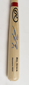 Ronald Acuna Jr. Signed Rawlings Big Stick Baseball Bat (Red Stripe) (JSA COA &amp; Acuna Jr. Hologram)