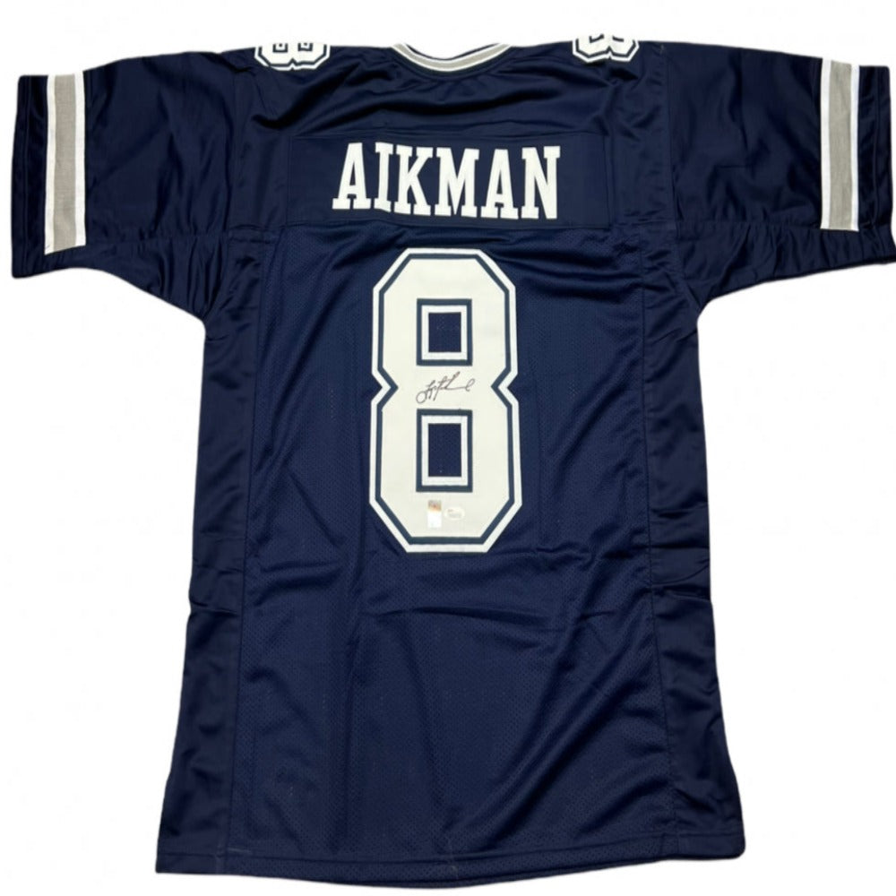 Troy Aikman Signed Jersey (2) (JSA & Aikman)