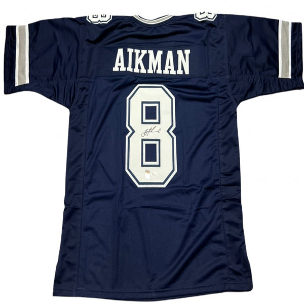 Troy Aikman Autographed Jersey Authentic AIKMAN HOLOGRA