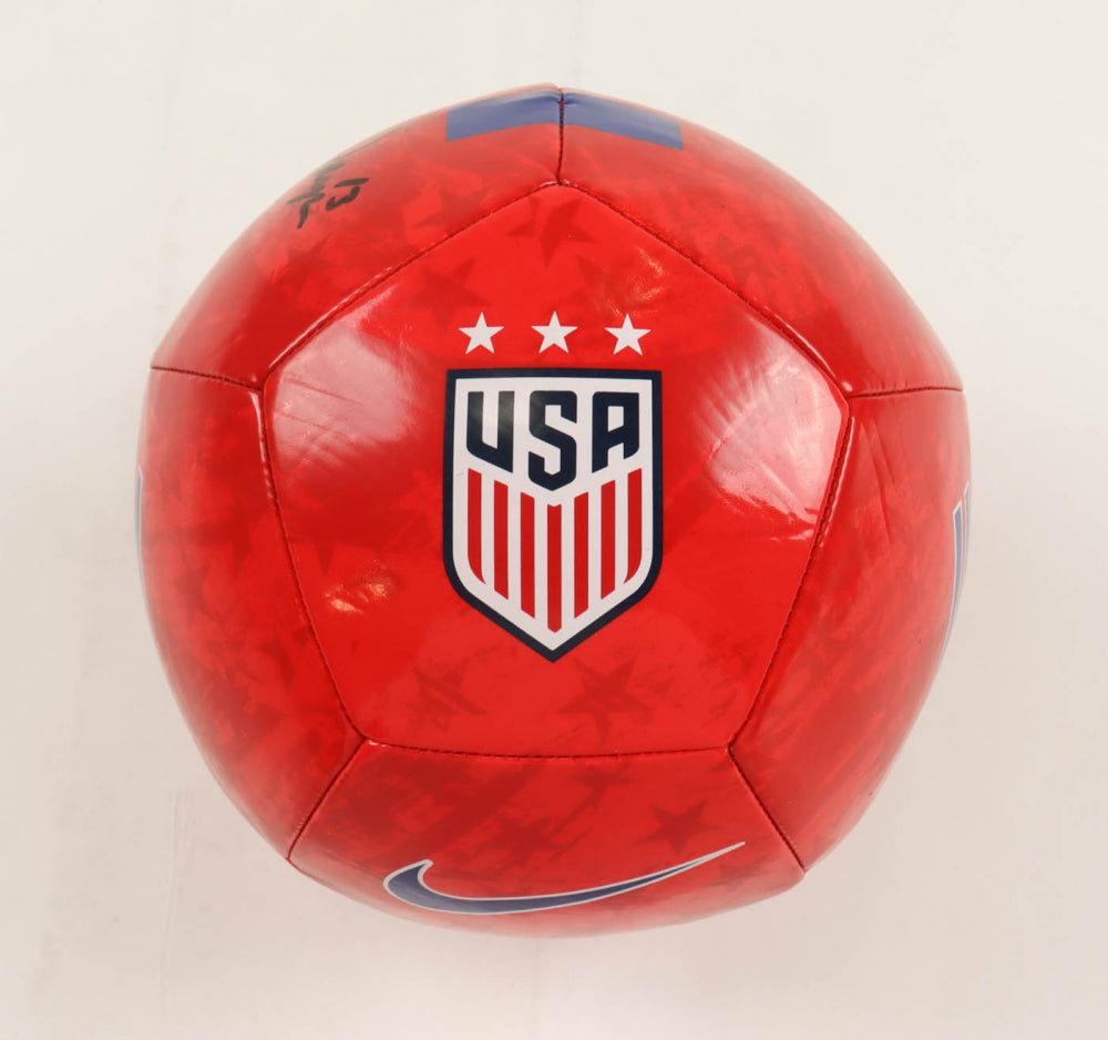 Alex Morgan Signed/Autographed Red Nike Soccer Jersey U.S. Women's Soccer  JSA