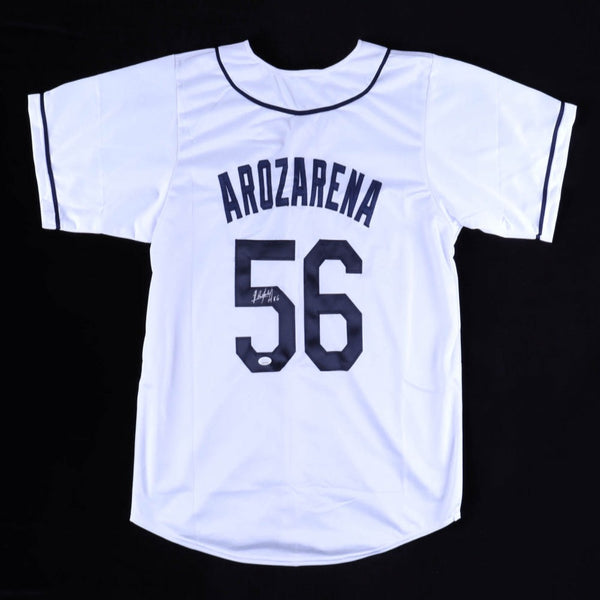 Randy Arozarena Signed Blue Jersey (JSA) – GSSM