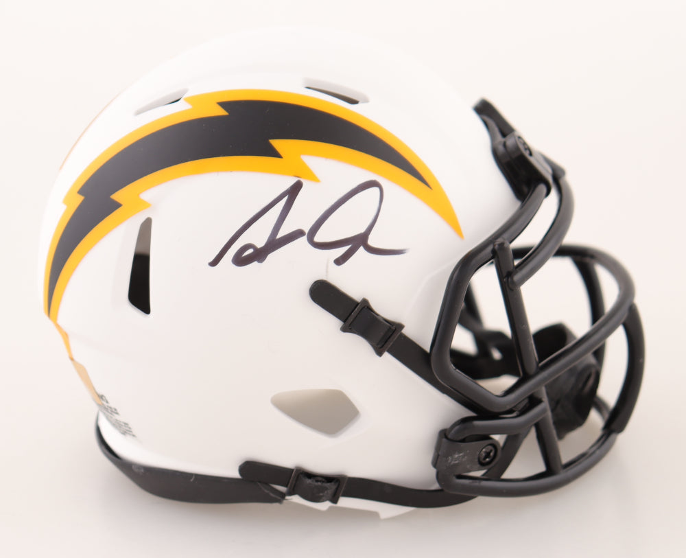 Asante Samuel Jr. Signed Chargers Lunar Eclipse Alternate Speed Mini Helmet