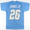Asante Samuel Jr. Signed Powder Blue Jersey (JSA COA)