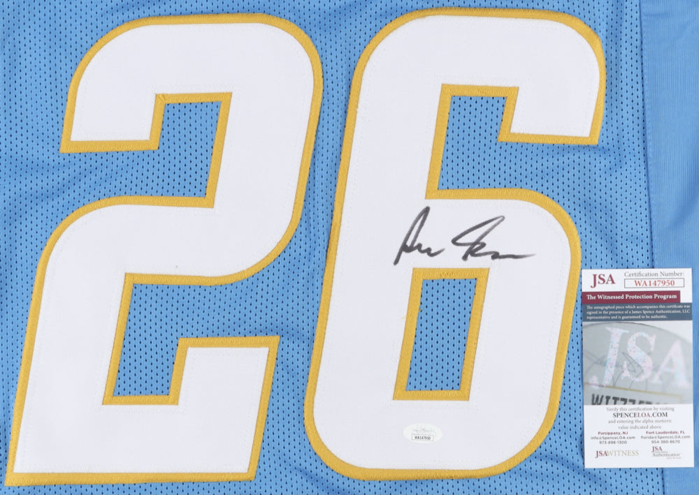 Asante Samuel Jr. Signed Los Angeles Chargers Jersey (JSA COA