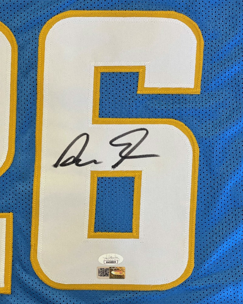 Asante Samuel Jr. Signed Powder Blue Jersey (2) (JSA and Players Ink)