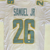 Asante Samuel Jr. Signed LA Chargers White Jersey (JSA COA)