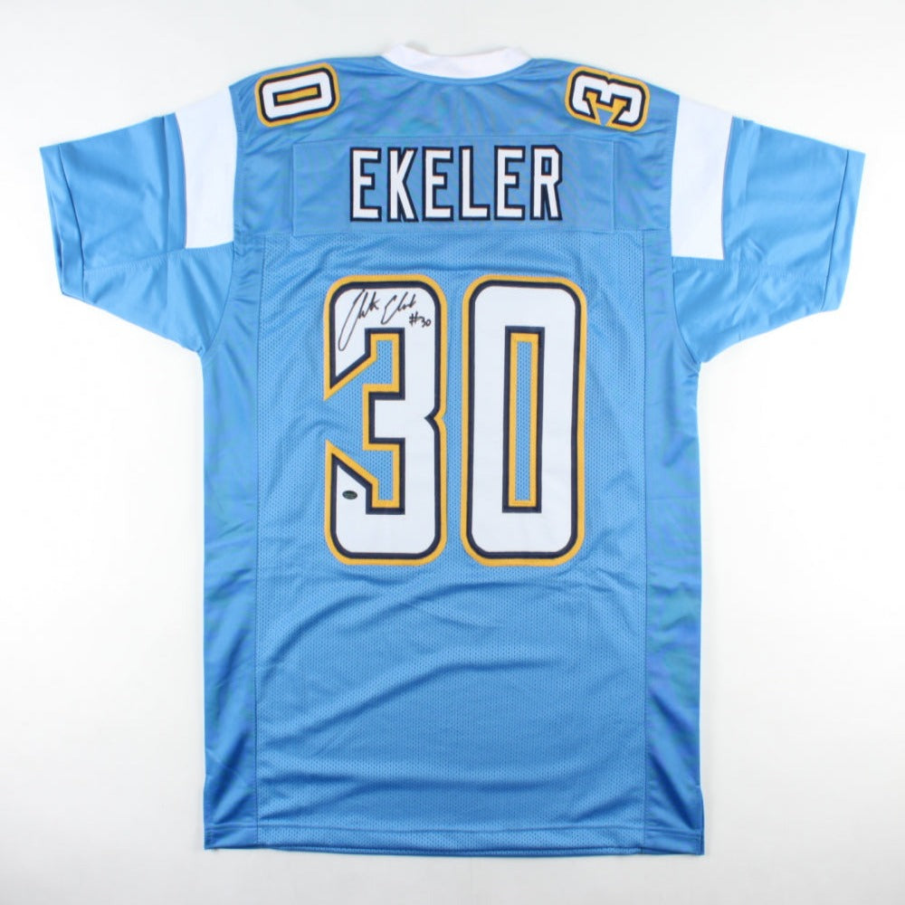 Austin Ekeler Signed Powder Blue Jersey (Beckett) – GSSM