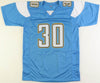 Austin Ekeler Signed Powder Blue Jersey (Beckett)