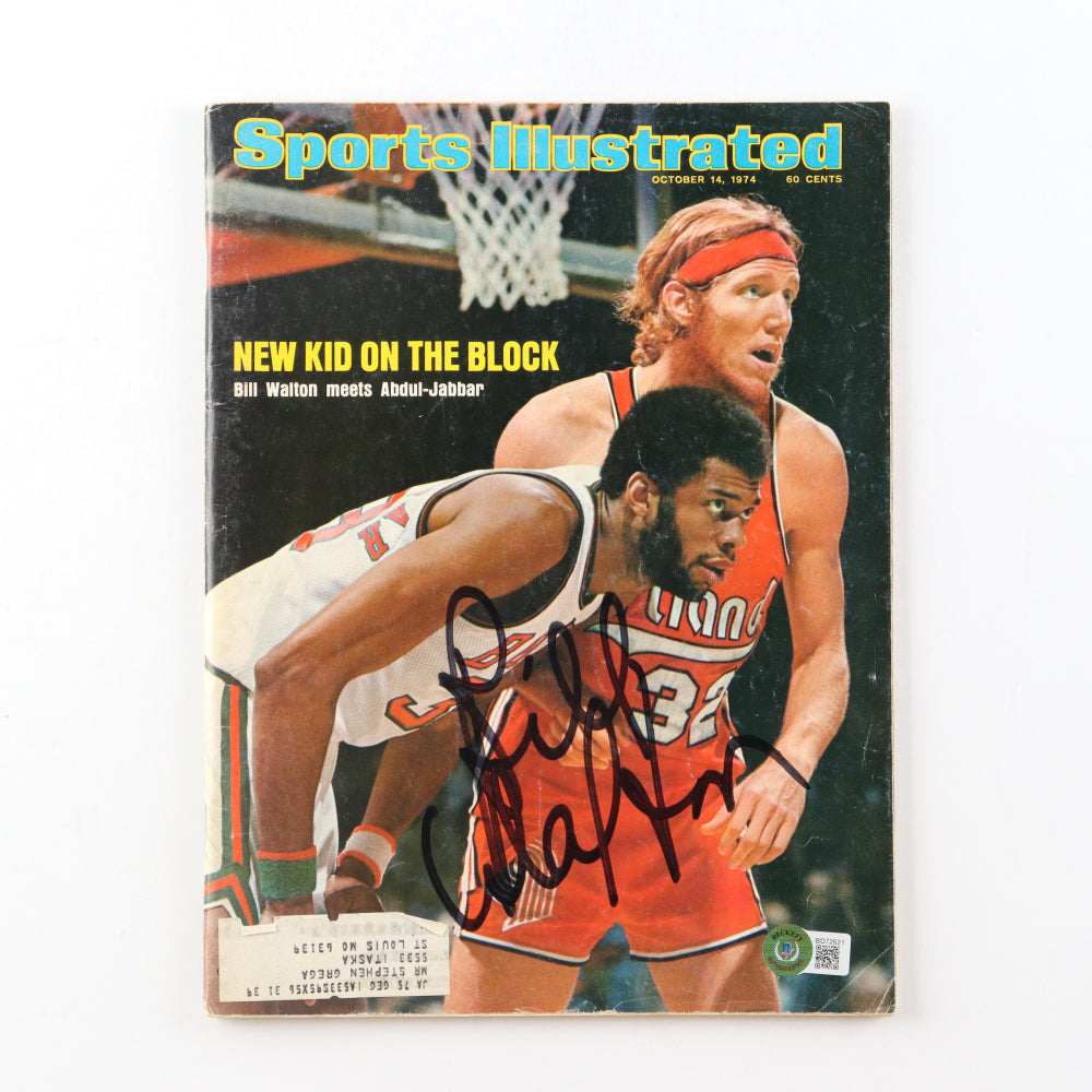Bill Walton Signed 1974 "Sports Illustrated" Magazine (Beckett)