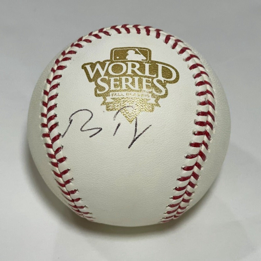 Buster Posey Signed 2010 World Series Baseball (PSA)