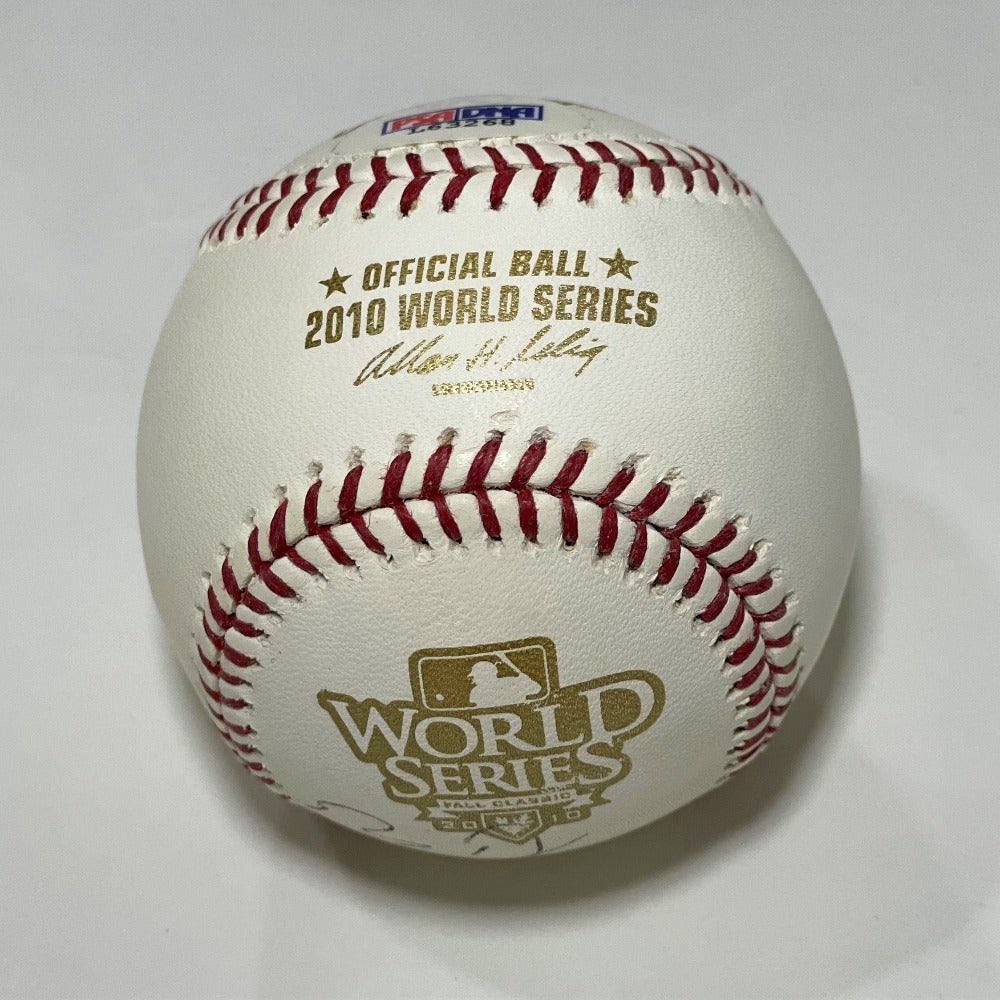 Buster Posey Signed 2010 World Series Baseball (PSA) – GSSM