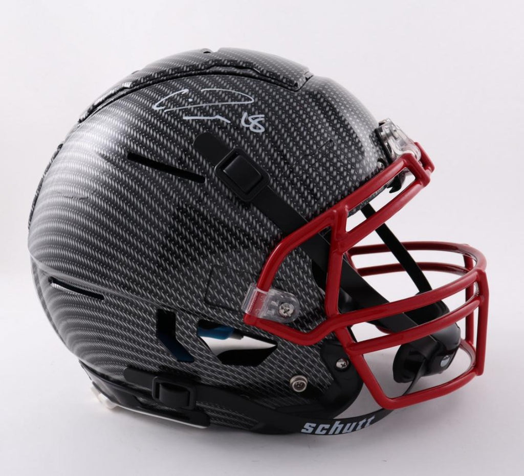 Calvin Ridley Signed Full-Size Authentic On-Field Hydro-Dipped F7 Helm – GSSM Calvin Ridley Signed Full-Size Authentic On-Field Hydro-Dipped F7 Helm – GSSM