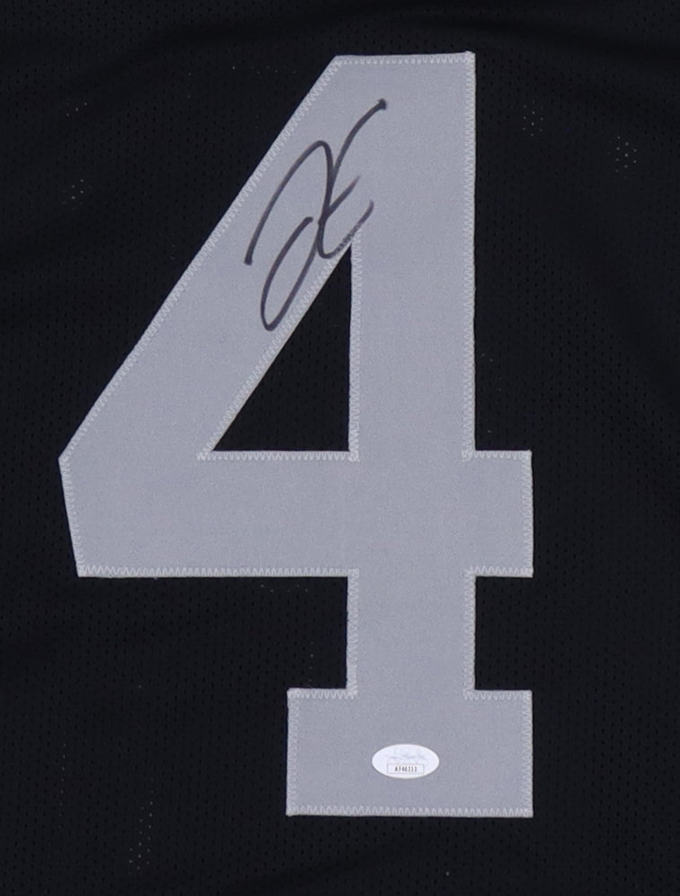 Derek Carr Las Vegas Raiders Signed Autograph Custom Jersey Black