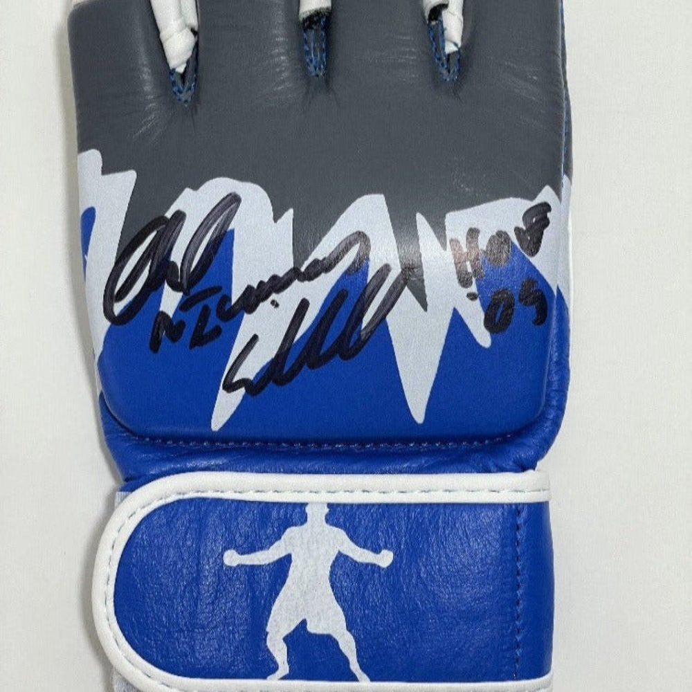 Chuck "The Iceman" Liddell "HOF 09" Signed UFC Fighting Glove (PSA/DNA COA)