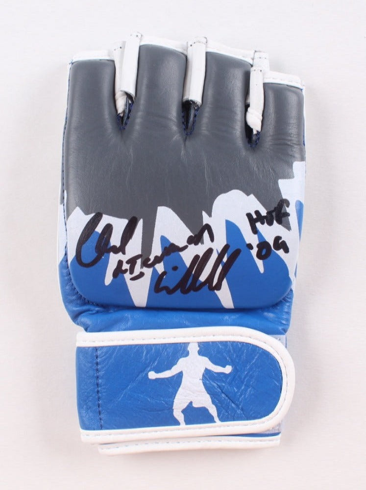 Chuck &quot;The Iceman&quot; Liddell &quot;HOF 09&quot; Signed UFC Fighting Glove (PSA/DNA COA)