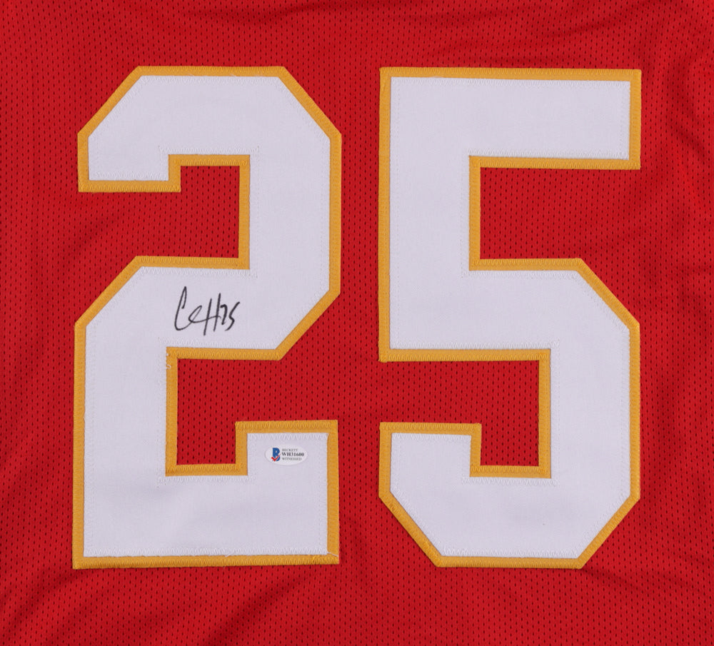 Clyde Edwards-Helaire Signed Jersey (Beckett COA) – GSSM