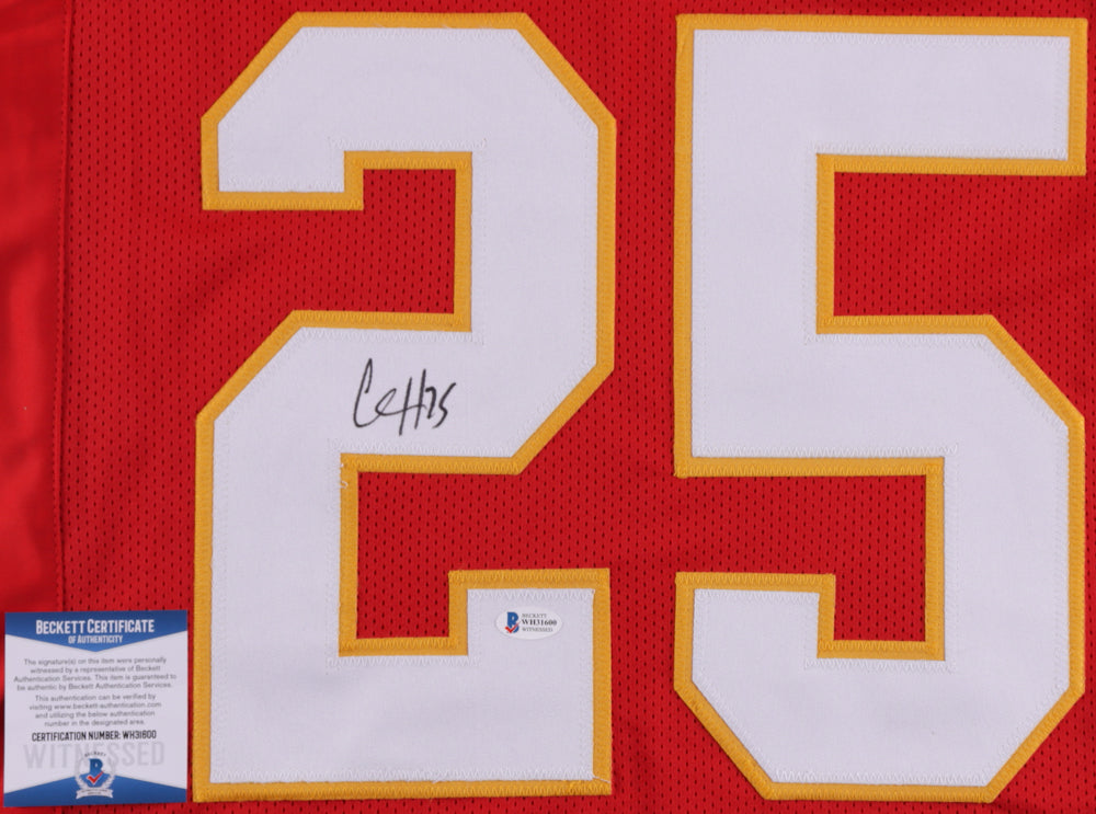 Clyde Edwards-Helaire Signed Jersey (Beckett COA) – GSSM