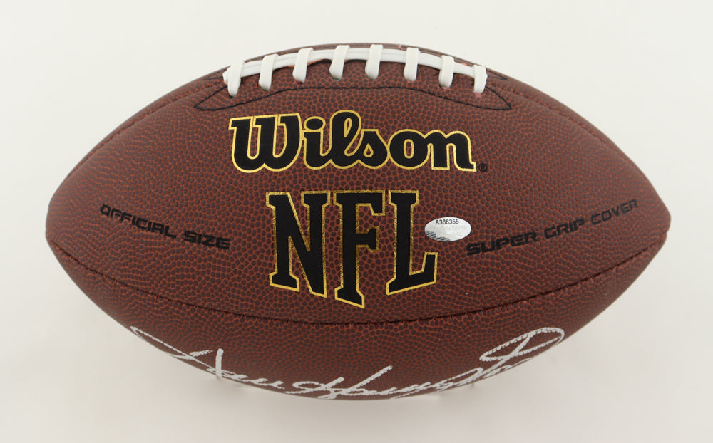 Barry Sanders Signed The Duke Official NFL Gold Metallic Game Ball ( –  GSSM