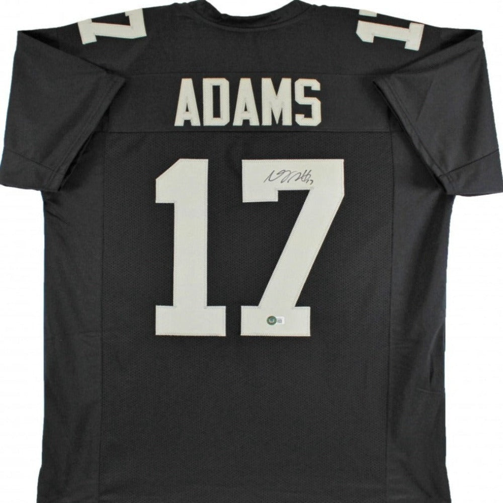Davante Adams Signed Black Jersey (Auto on 7)