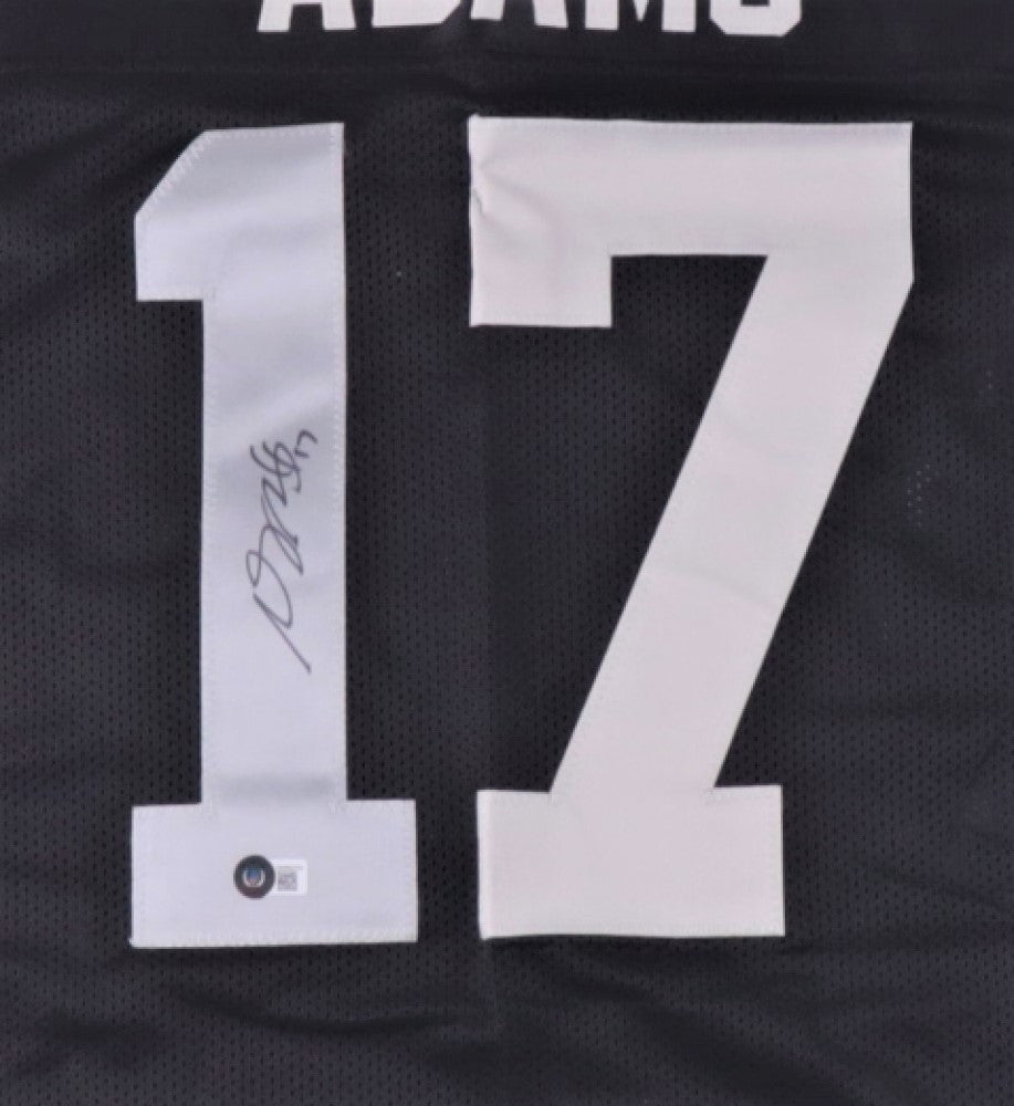 Davante Adams Signed Black Jersey (Auto on 1)