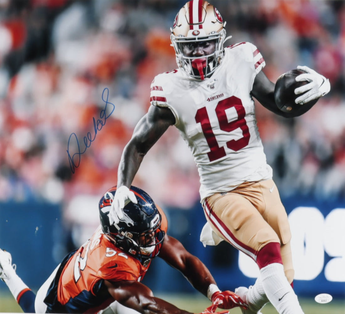 Deebo Samuel Signed 49ers 16x20 Photo (#2)