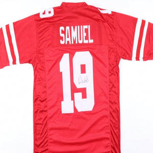 Deebo Samuel Signed 49ers White Jersey (JSA COA) San Francisco Wide  Receiver