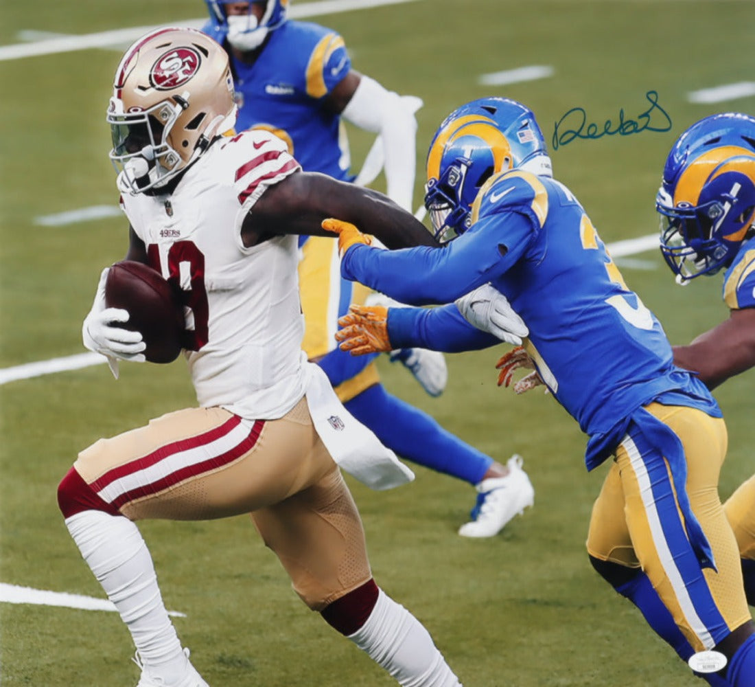 Deebo Samuel Signed 49ers 16x20 Photo (#4)