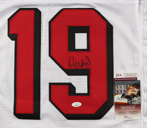 Deebo Samuel Signed Red Jersey (#4) (JSA) – GSSM