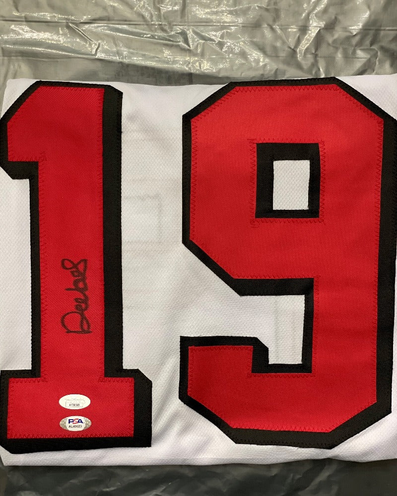 Deebo Samuel Signed Jersey (JSA)-Black Outline