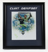 Clint Dempsey Signed Sounders 18.5x22.5 Custom Framed Photo Display (JSA)