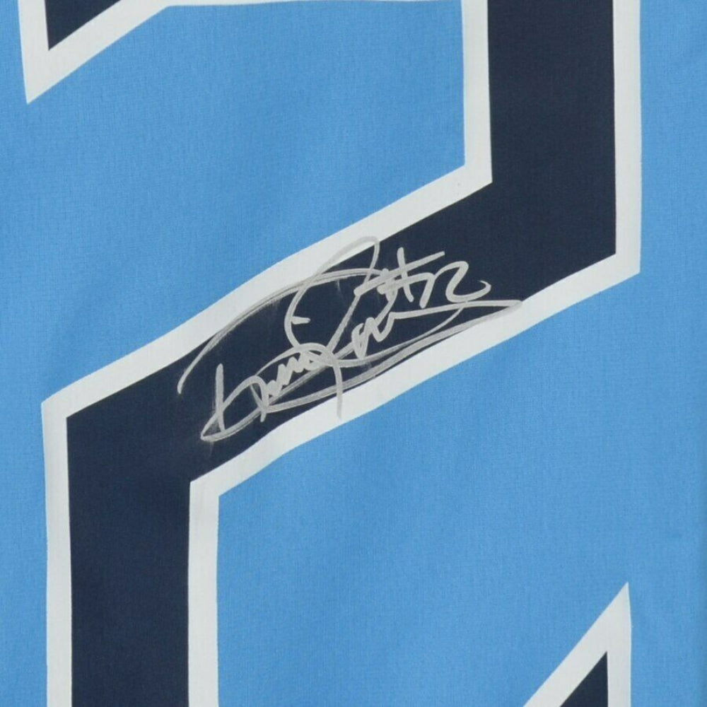 Derrick Henry Signed Titans Blue Nike Jersey (Fanatics Hologram)