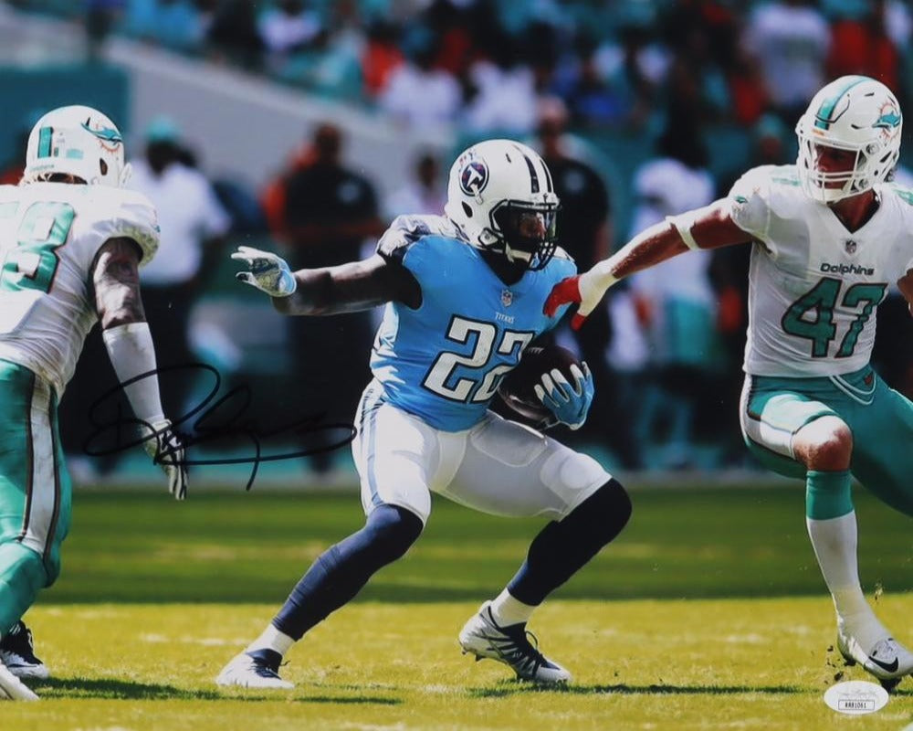 Derrick Henry Signed Titans 11x14 Photo (JSA COA)