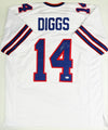 Stefon Diggs Signed White Jersey (1) (Beckett)