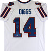 Stefon Diggs Signed White Jersey (2) (Beckett)