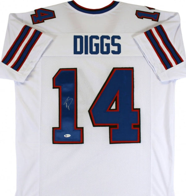 STEFON DIGGS Autographed Jersey White Pro Style Buffalo Bills